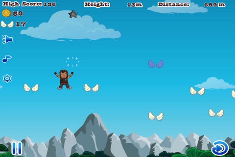 Flappy happy wing screenshot 4