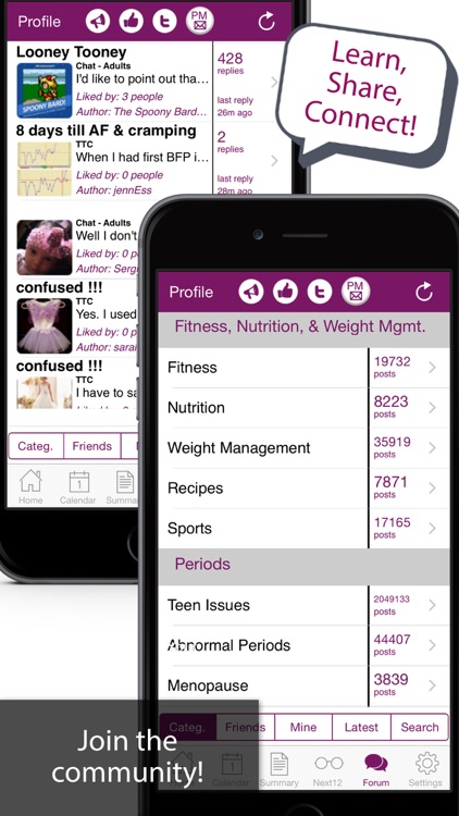 iPeriod Period Tracker Free - Menstrual Calendar screenshot-4