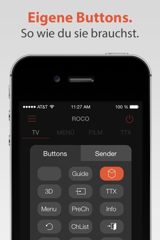 Roco - Remote control and keyboard for your Samsung or LG Smart TV screenshot 4