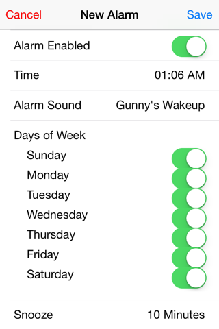 Gunny Ermey's Alarm Clock screenshot 3