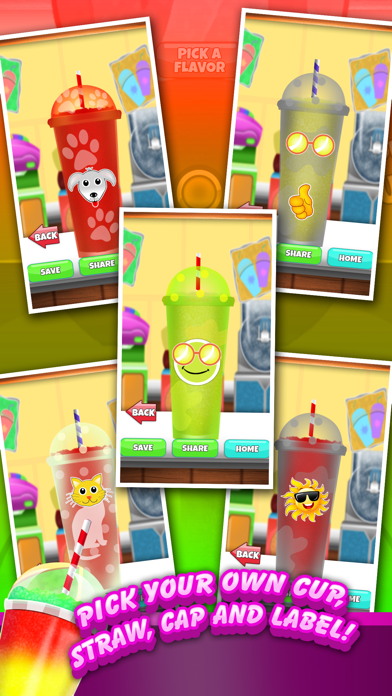 How to cancel & delete ` A Slushie Frozen Food Ice Candy Soda Dessert Drink Maker Games from iphone & ipad 4