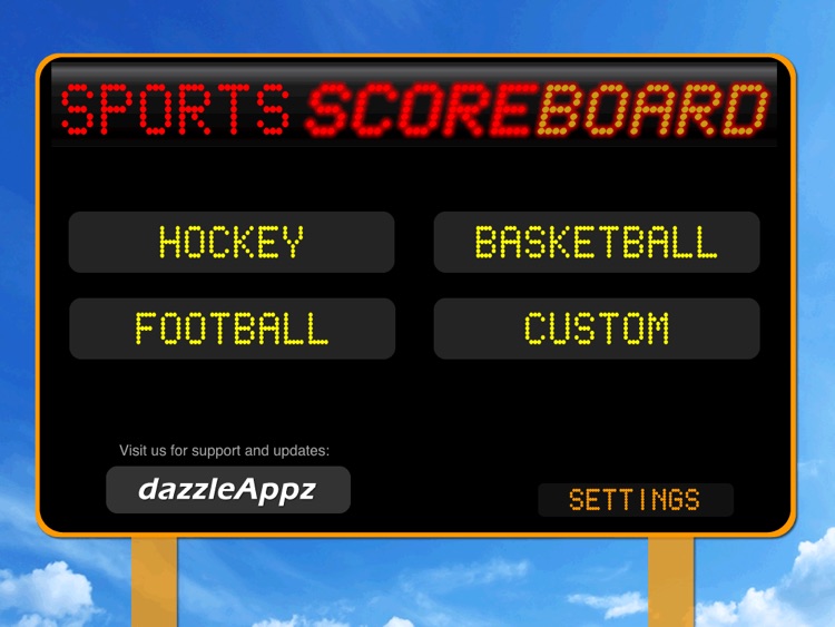 JD Sports Scoreboard