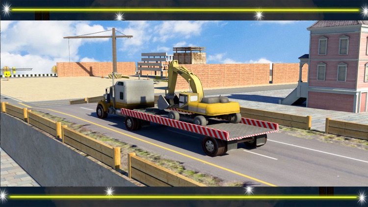 Heavy Equipment Transporter Truck - Excavator - Road Roller - Crane screenshot-3