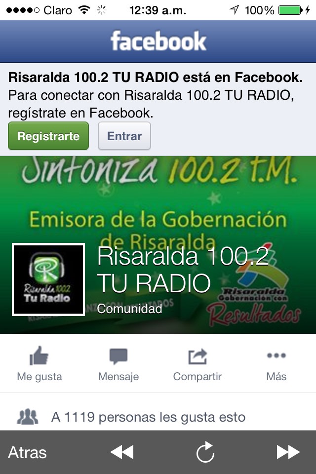 RISARALDA 100.2 FM TU RADIO screenshot 3