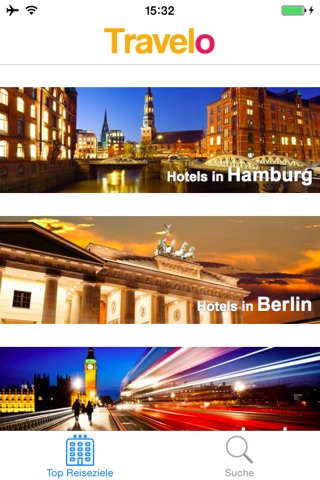Travelo - Die Hotelsuche, günstige Hotels, Reisen, urlaub, last minute, screenshot 2