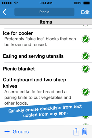 Checklist Wrangler screenshot 2