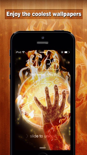 Basketball Backgrounds - Wallpapers & Screen Lock Maker for (圖2)-速報App