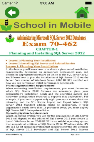SQL Server Exam 70-462 Prep screenshot 3