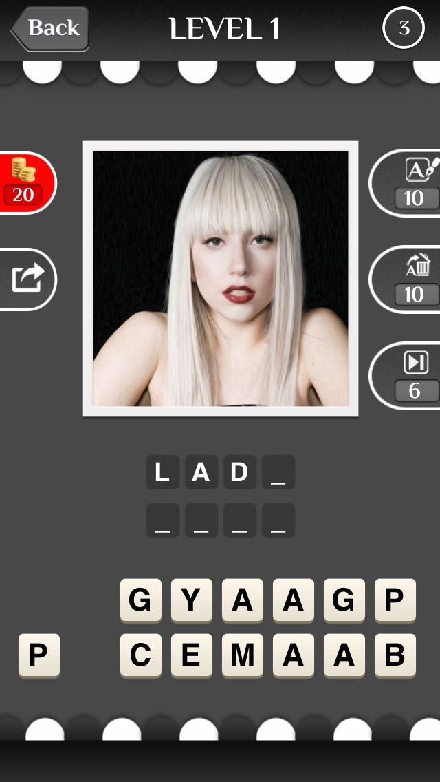 Celebrity Guess (guessing the celebrities quiz games). Cool new puzzle