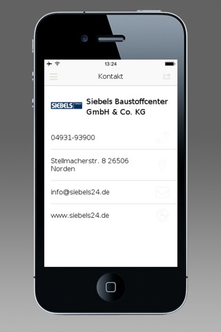 Siebels Baustoffcenter screenshot 3