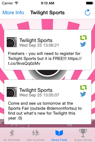 Twilight Sports DSU screenshot 3