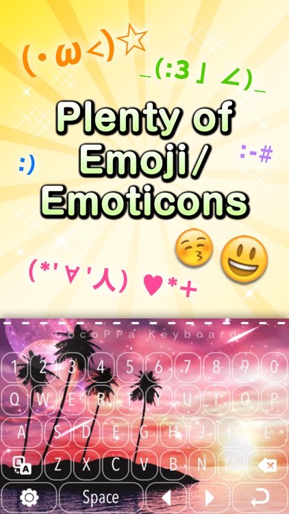 Customized skin+Emoji CocoPPa Keyboard