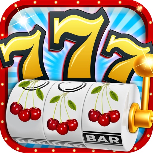 Triple Cherry Slots : Big hit classic 777 Slot Machine Game with Jackpot Icon