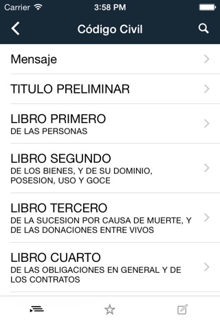 Mobile Legem Chile - Códigos y Leyes Chilenas screenshot 2