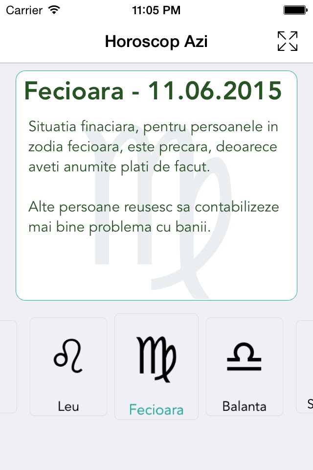 Horoscop Azi screenshot 3