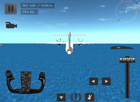Flight Simulator : пилот самолета для iPad