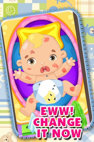 Mommy & Newborn Baby Care – new baby care game for kids screenshot 3