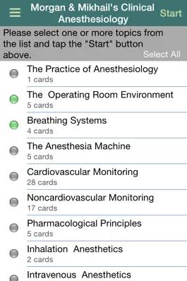 Game screenshot Morgan & Mikhail's Clinical Anesthesiology Flashcards mod apk