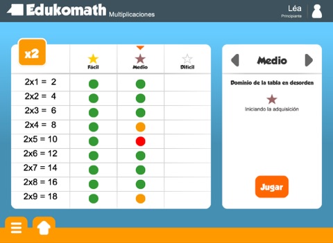 EdukoMath : Tables de multiplication ! screenshot 4