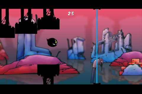 Shadow - Mad Ball Jumping Adventures screenshot 3