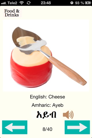 Amharic Food screenshot 4