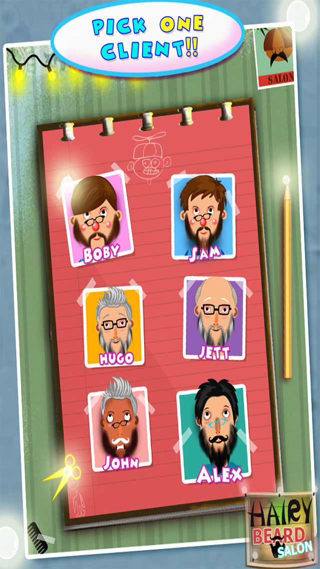 How to cancel & delete Hairy Beard Salon – It’s Messy Moustache & Shaving Barber Game from iphone & ipad 1