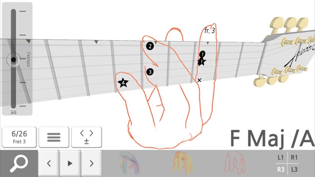 Guitar Chord 3D Pro(圖3)-速報App