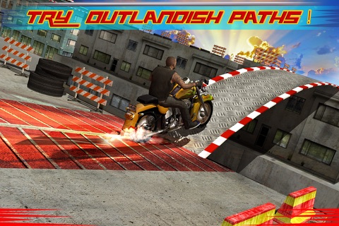 Bike Racing Stunts 3D screenshot 2