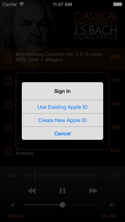 Bach: Concertos screenshot-4