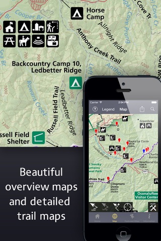 Equator Maps: Great Smoky Mountains National Park screenshot 4