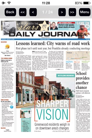 Daily Journal E-Edition screenshot 2