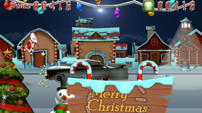 The Christmas Game FREE - 3D Cartoon Santa Claus Is Running Through Town!のおすすめ画像5