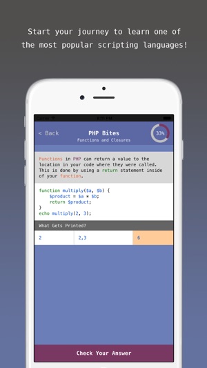 PHP Bites - Learn How to Code in PHP with Interactive Mini L(圖2)-速報App