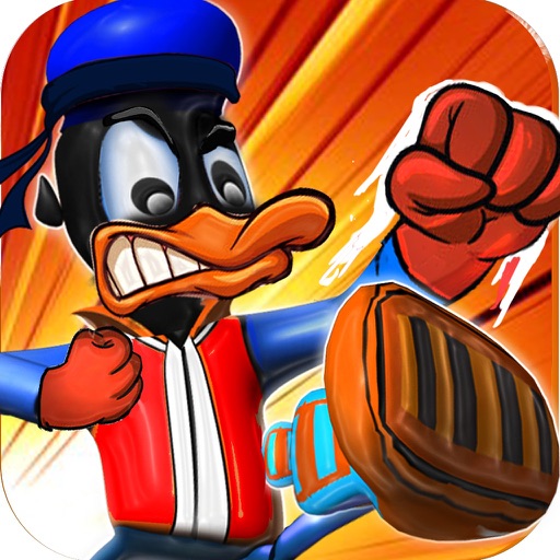 Duck Street Fighter ( Road Fighting Cartoon Arcade Game )