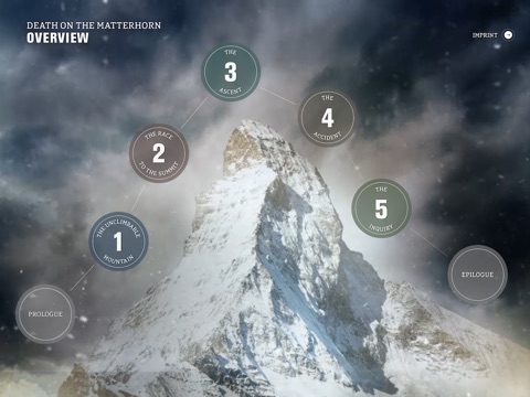 Videobook Death on the Matterhorn - a milestone in mountaineering as an interactive journey from Zermatt to the peak of the Alps screenshot 2