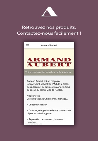 ARMAND AUBERT screenshot 2