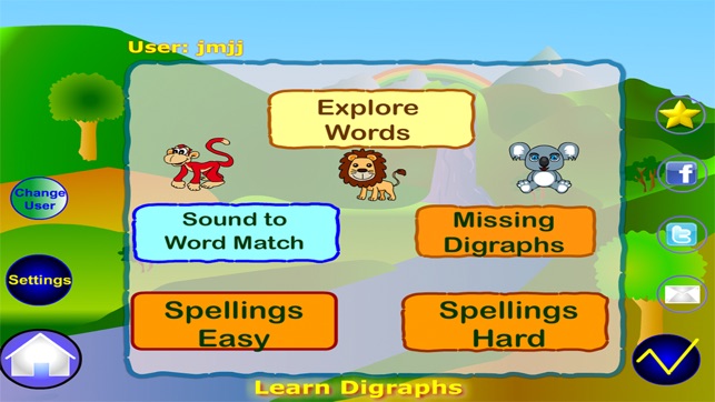 Learn Digraphs Preschool Kindergarten Reading Writing Spelli(圖3)-速報App