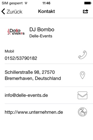 Delle Events screenshot 2