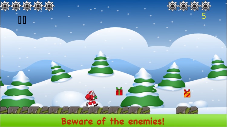 Santa Claus Run - Impossible and Fun Christmas Dash Game