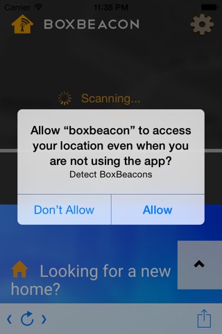 BoxBeacon screenshot 2