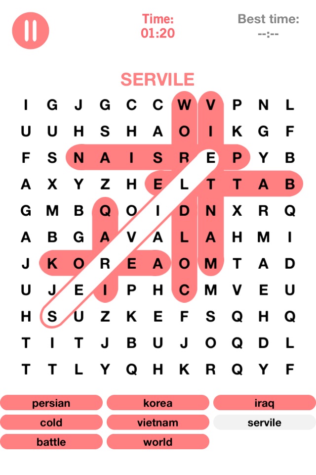 Word Search - Spot the Hidden Words Puzzle Game screenshot 3