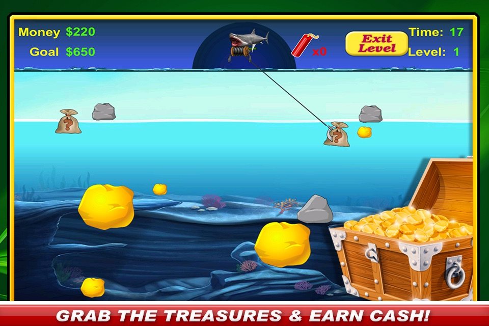 Shark Attack Food Prize Claw Grabber Adventure Games screenshot 3