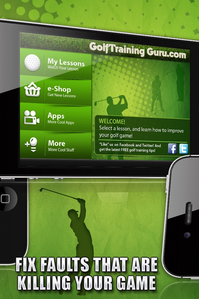 Golf Swing Coach HD FREE - Tips to improve putting, drive, tee-off, time screenshot 2