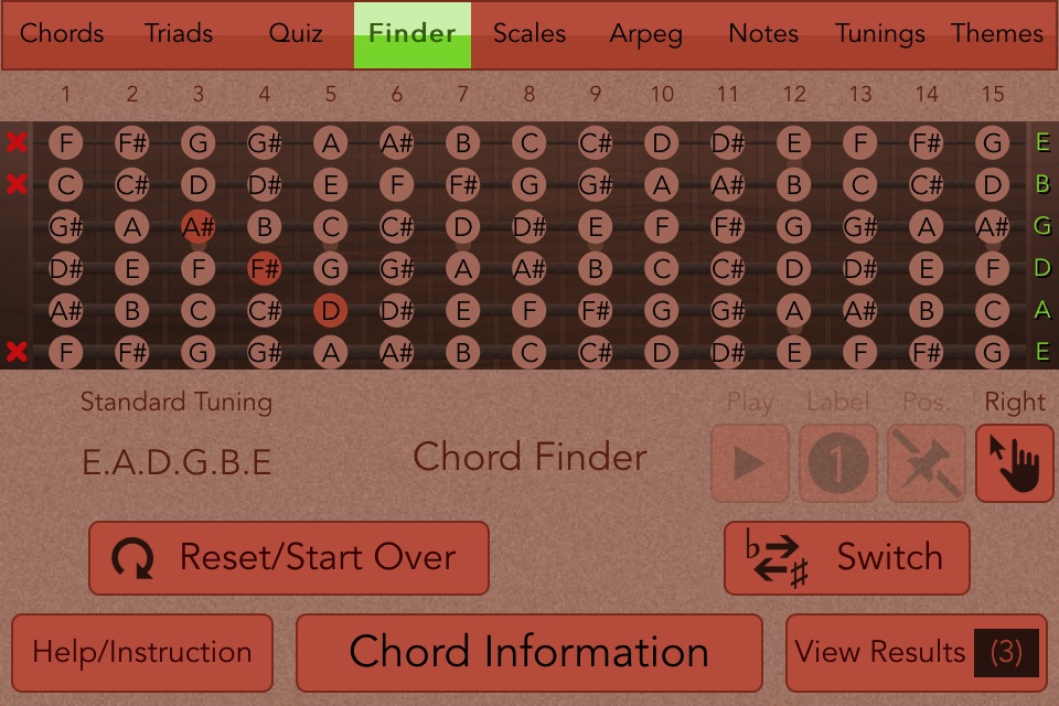 Guitarist's Reference screenshot 4