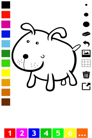 Animals coloring book for children screenshot 2