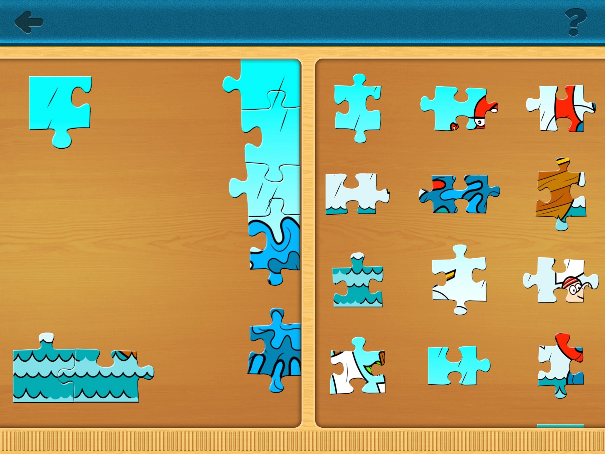 Jigsaw Puzzles (Pirates) FREE - Kids Puzzle Learning Games for Pirate Preschoolers screenshot 3