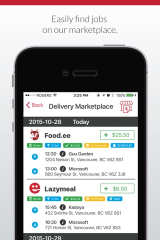 Daily Delivery Driver App screenshot 2