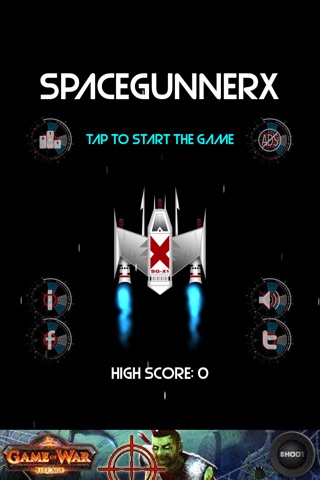 SpaceGunnerX screenshot 2