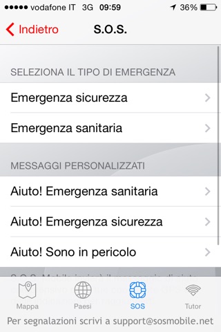 S.O.S. Mobile screenshot 3