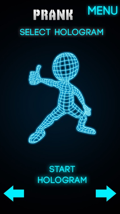 Hologram Stickman 3D Simulator